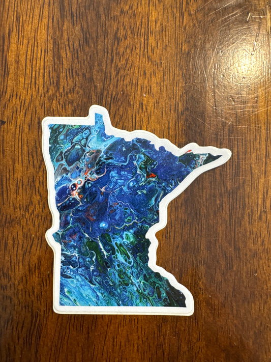 Sticker Minnesota 2.75x3