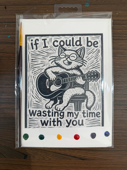 Trey Cat Watercolor Kit