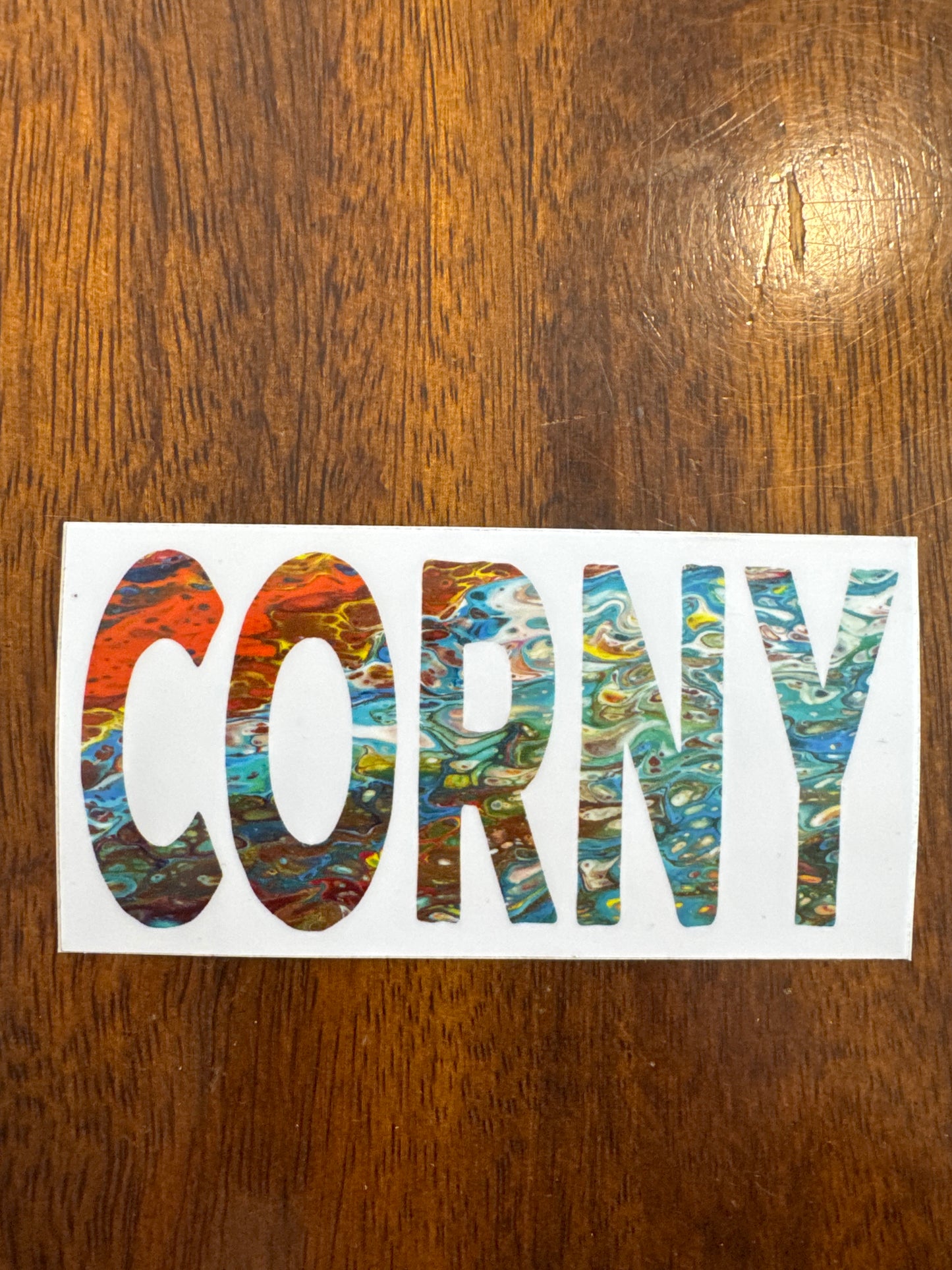Sticker Corny 2x4
