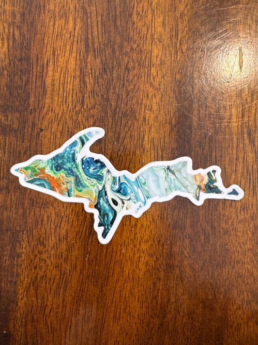 Sticker Upper Peninsula 4.5x1.5