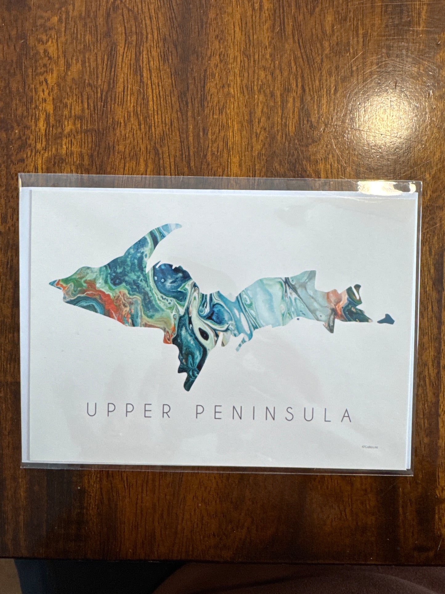 Card Upper Peninsula 5 x 7