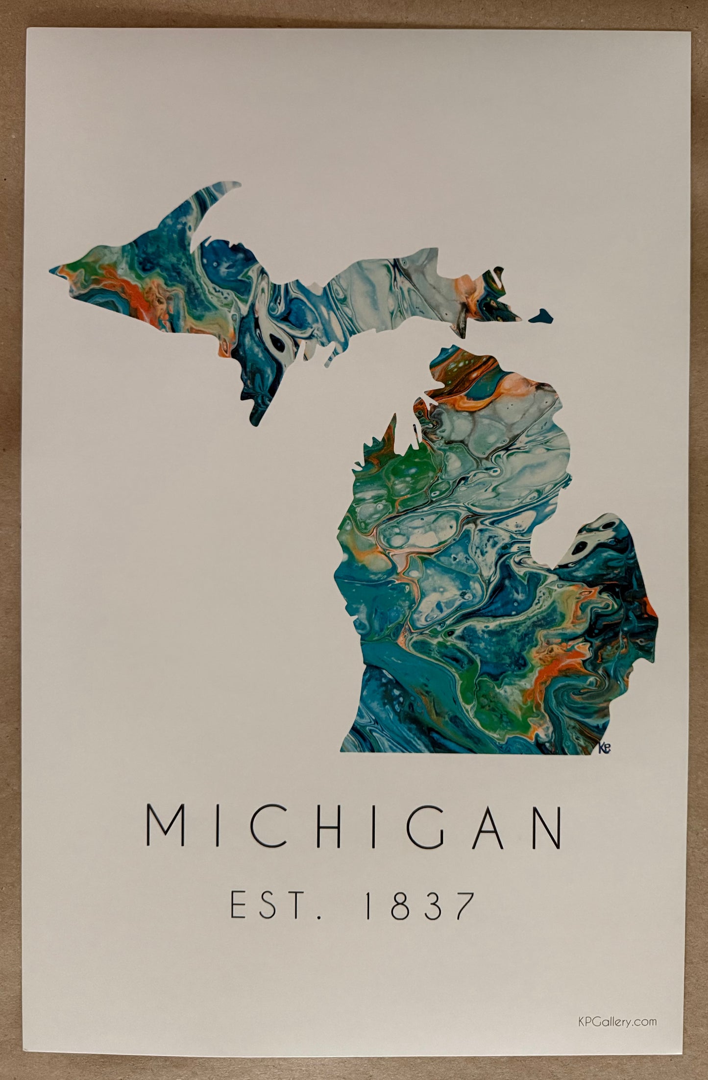 Print Michigan State 11 x 17