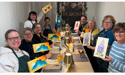 Private KP Paint Party at BLOOM