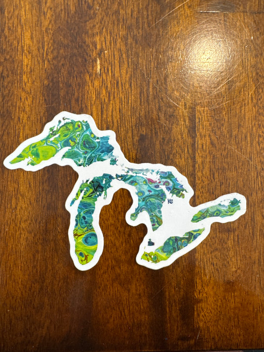Sticker Great Lakes 5.5x3.6