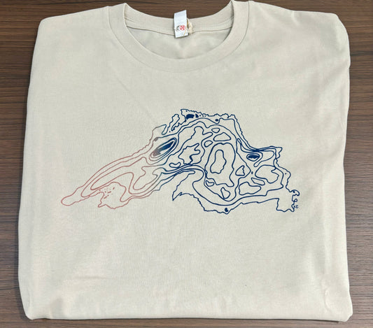 T-Shirt Lake Superior - Bone