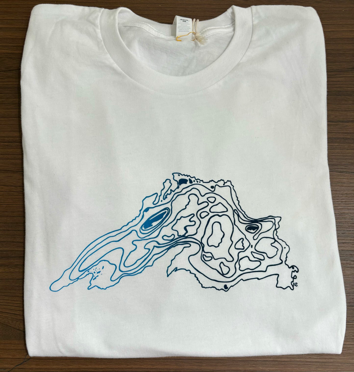 T-Shirt Lake Superior - White