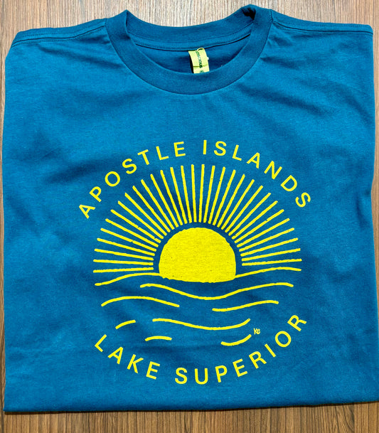 T-Shirt Full Sun Wave Teal