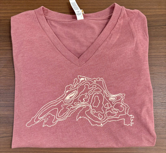 T-Shirt Lake Superior Mauve