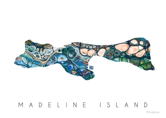 Magnet Madeline Island 2x3