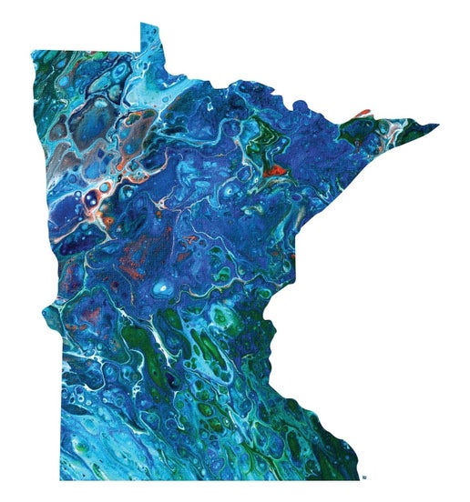 Sticker Minnesota 2.75x3