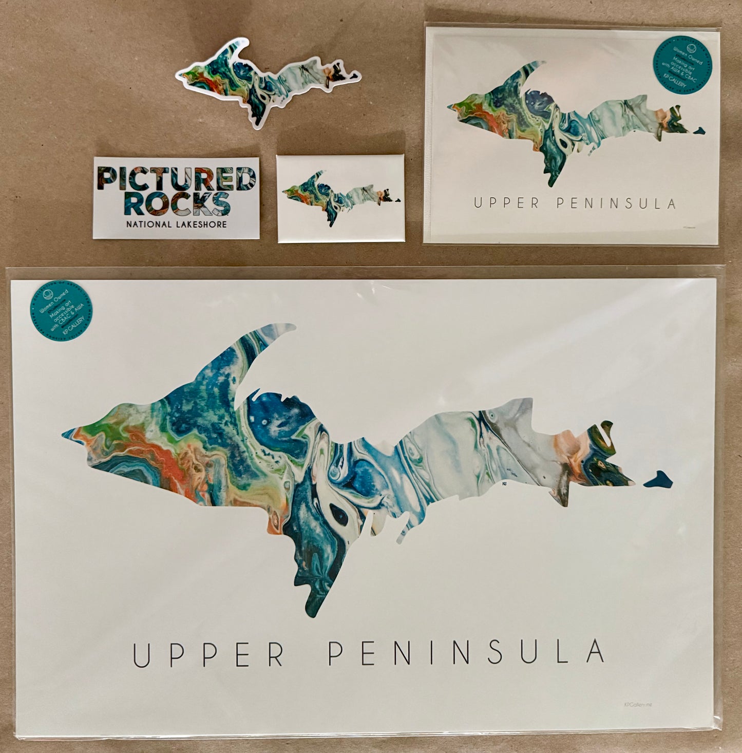 Print Upper Peninsula 11 x 17