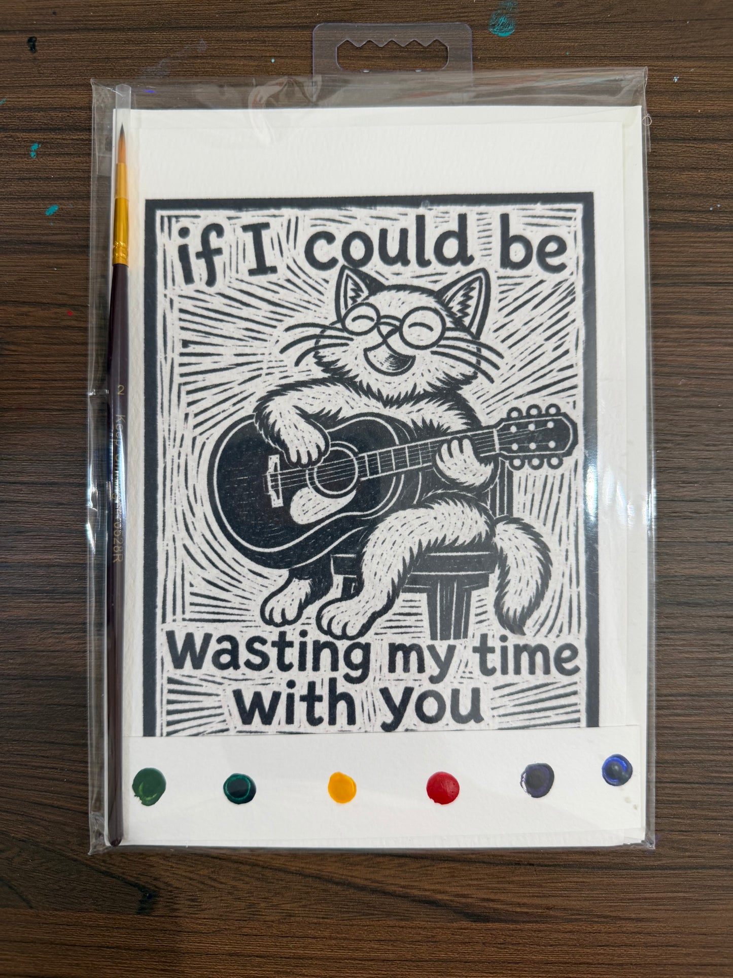Trey Cat Watercolor Kit