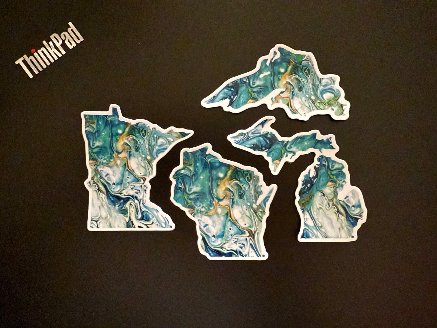 Sticker Minnesota Teal 2.75x3