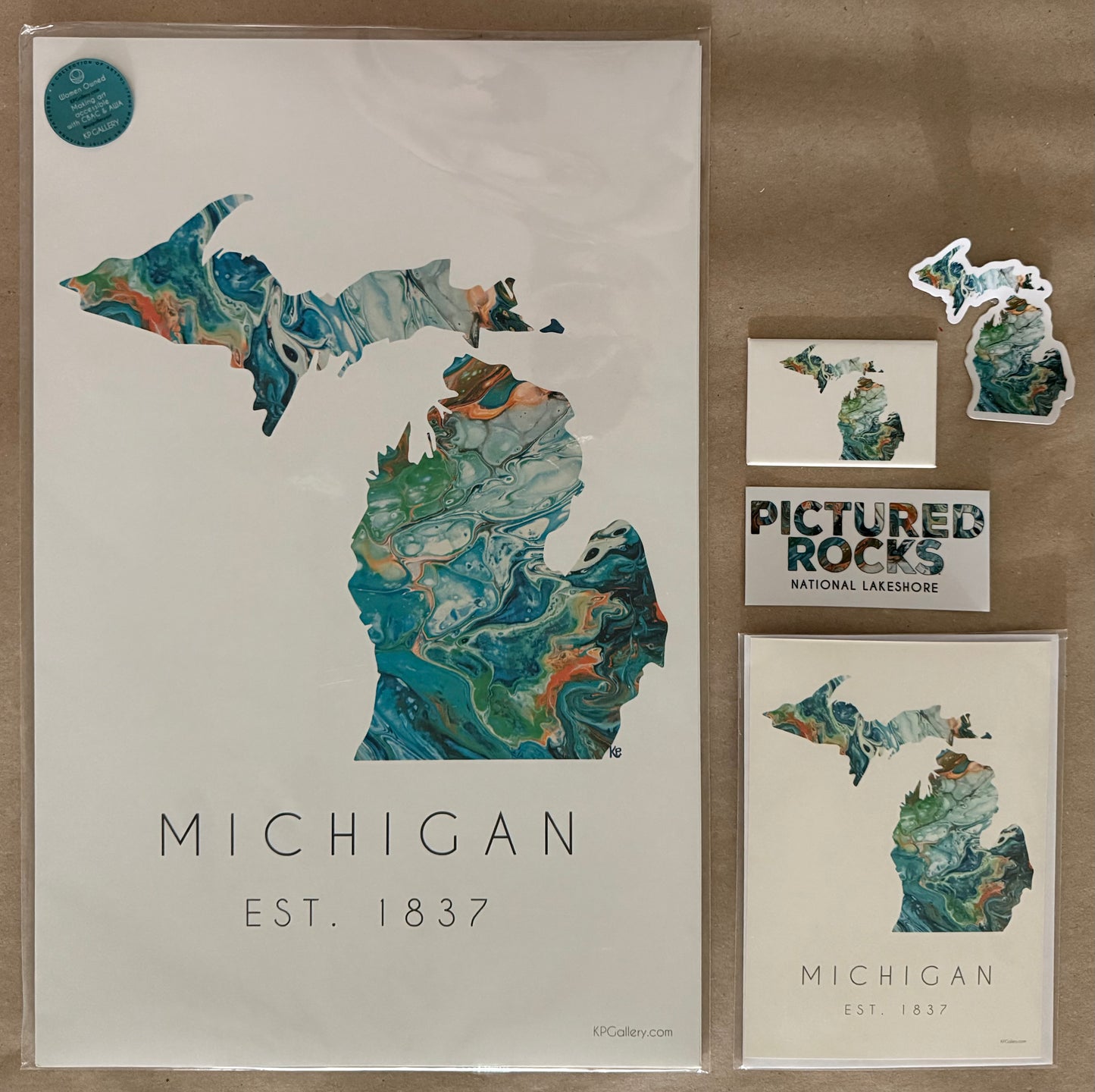 Print Michigan State 11 x 17