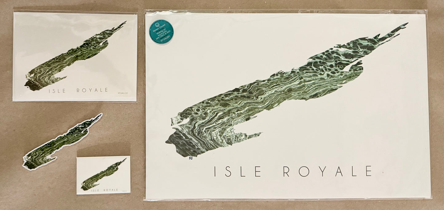 Print Isle Royale 11 x 17