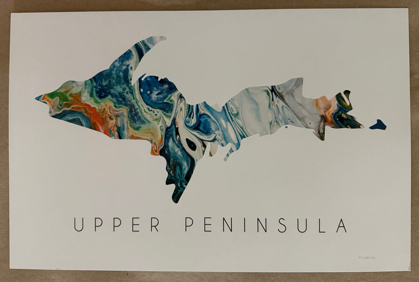 Print Upper Peninsula 11 x 17