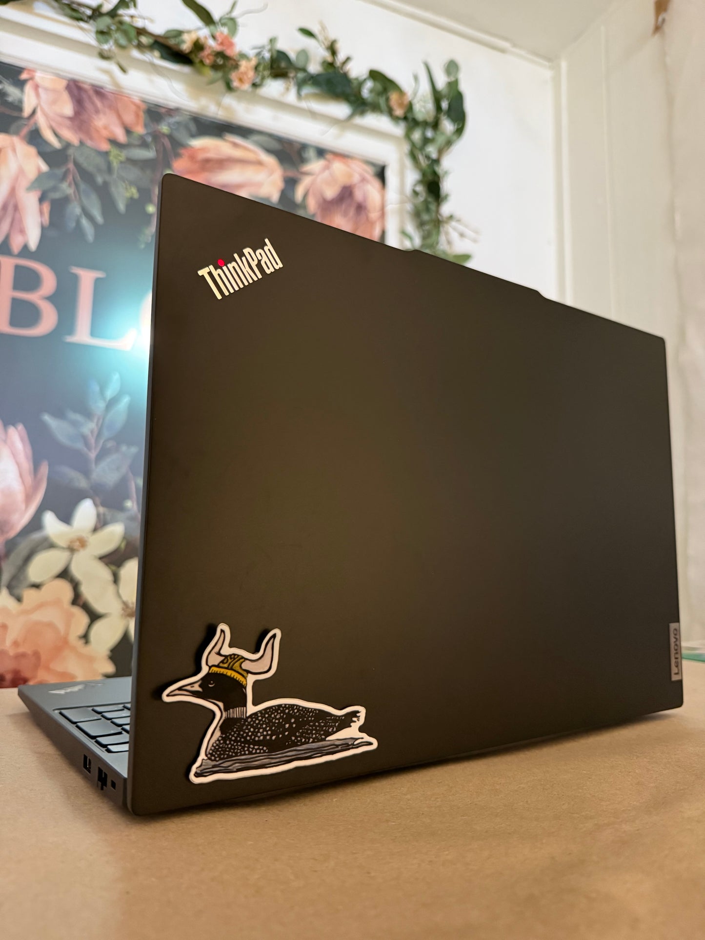 Sticker Viking Loon 2.25x4