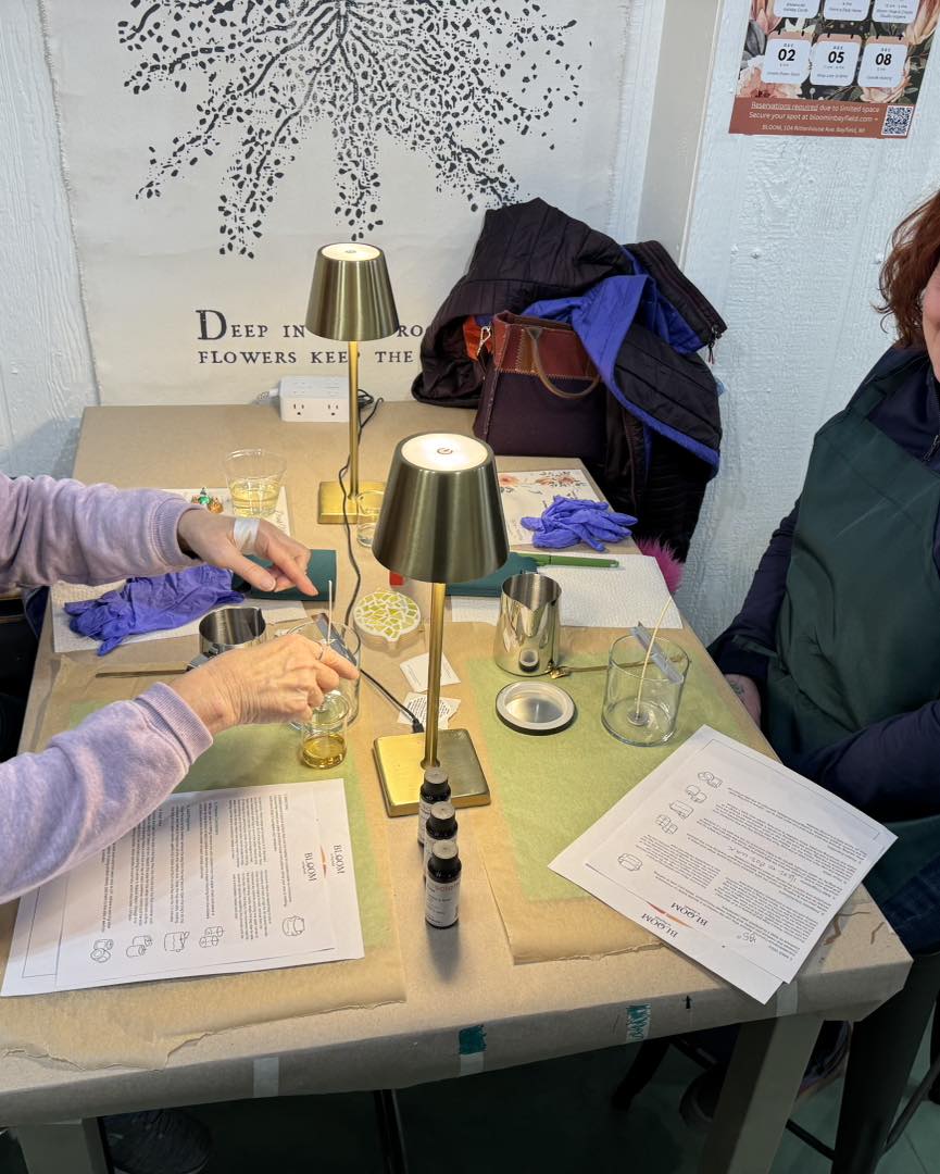 Private Class up to 6 people: Create Your Own Candle
