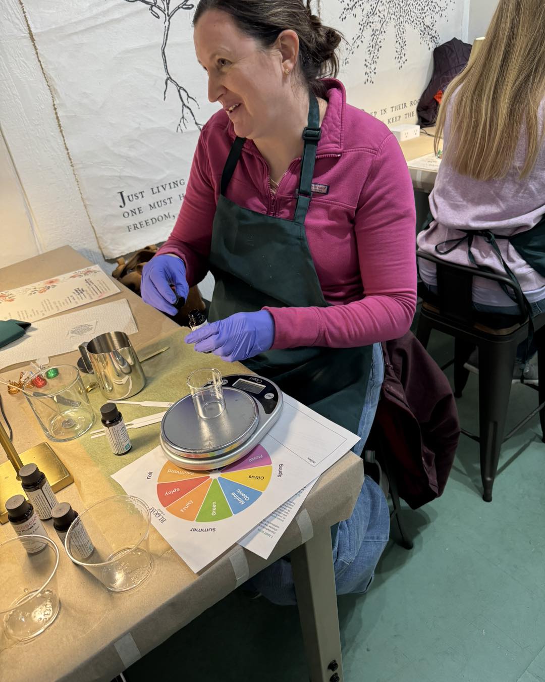 Private Class up to 6 people: Create Your Own Candle