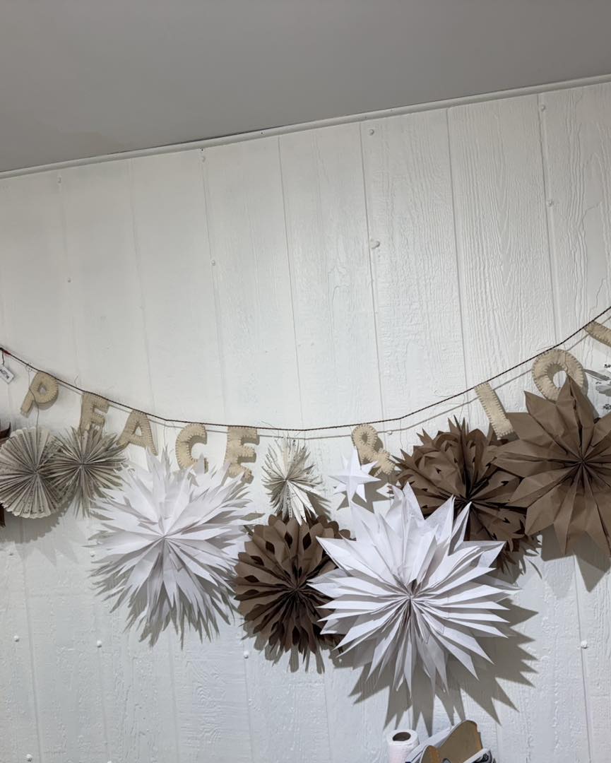 Private Class up to 6 people: Create Your Own Paper Stars