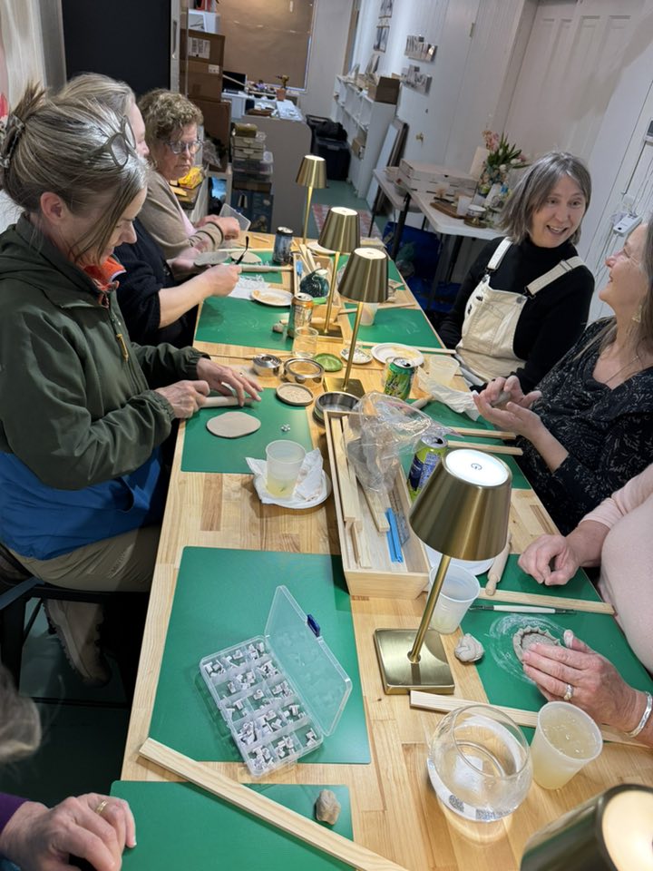 Private Class up to 6 people: Create With Clay