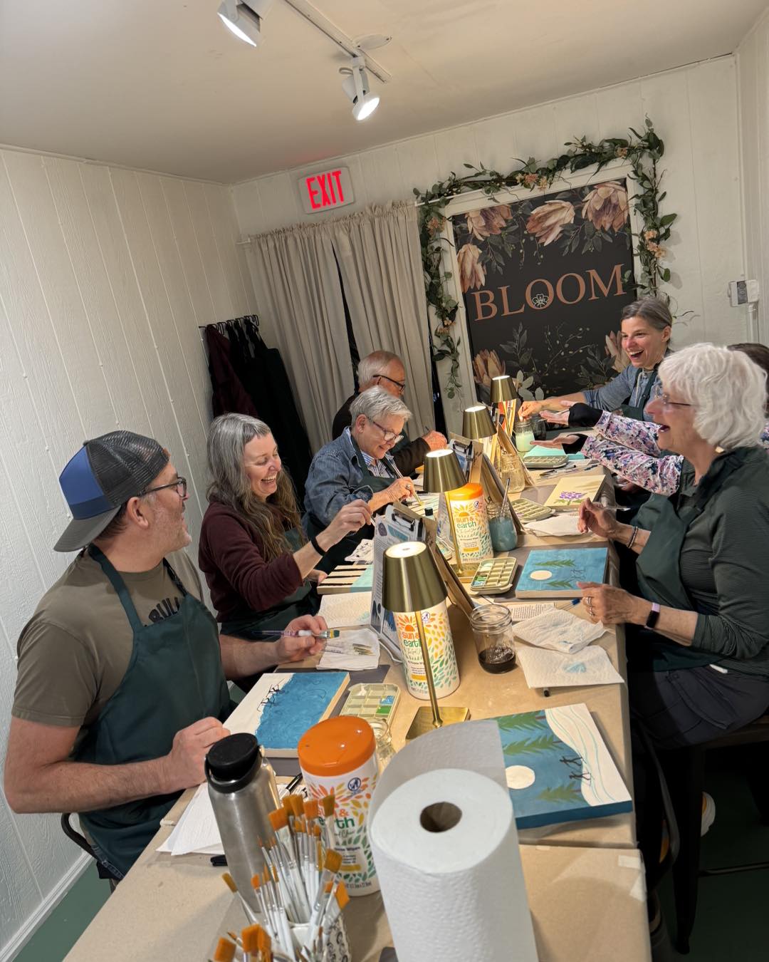 Private Class up to 6 people: Paint Party