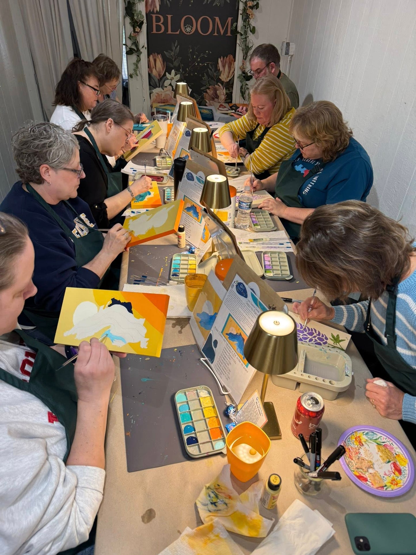 Private Class up to 6 people: Paint Party