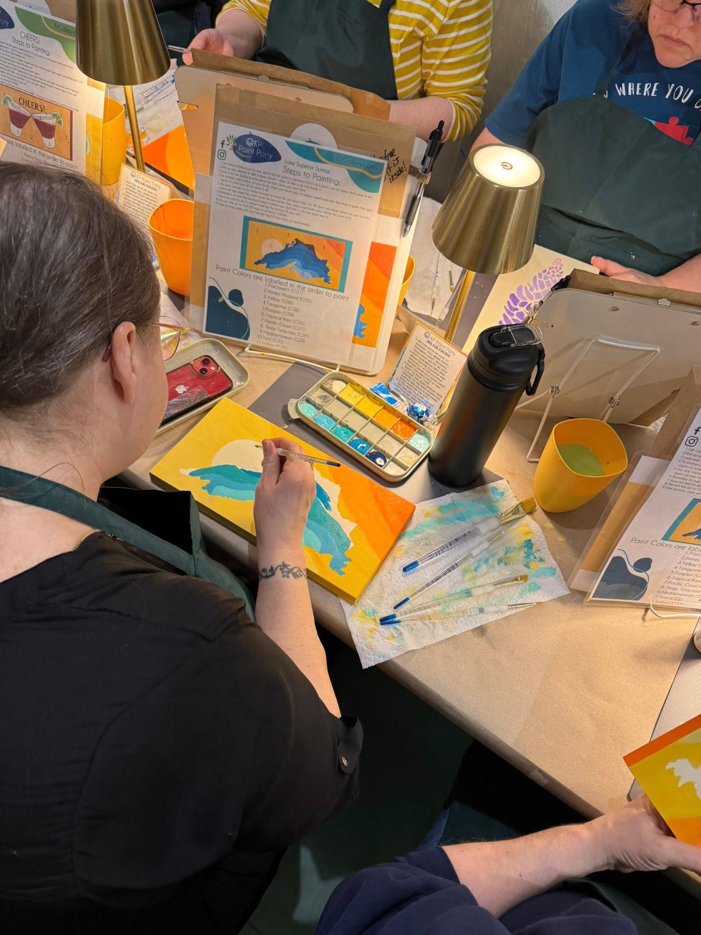 Private Class up to 6 people: Paint Party