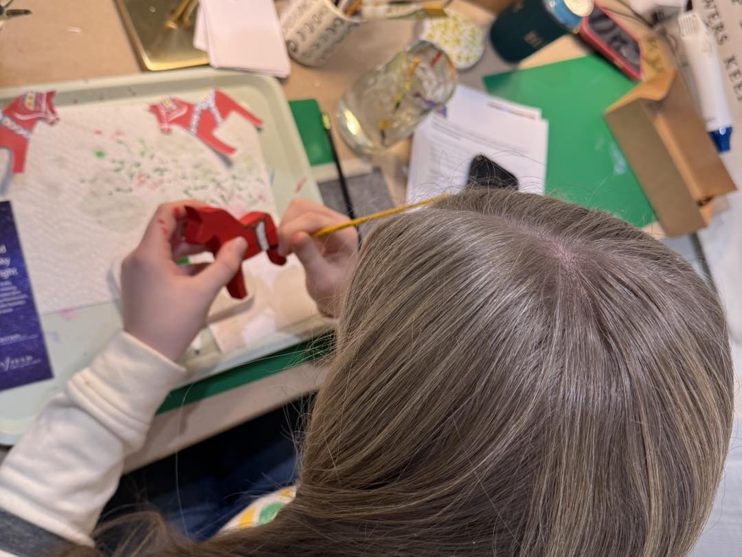 Private Class up to 6 people: Paint Your Own Dala Horse