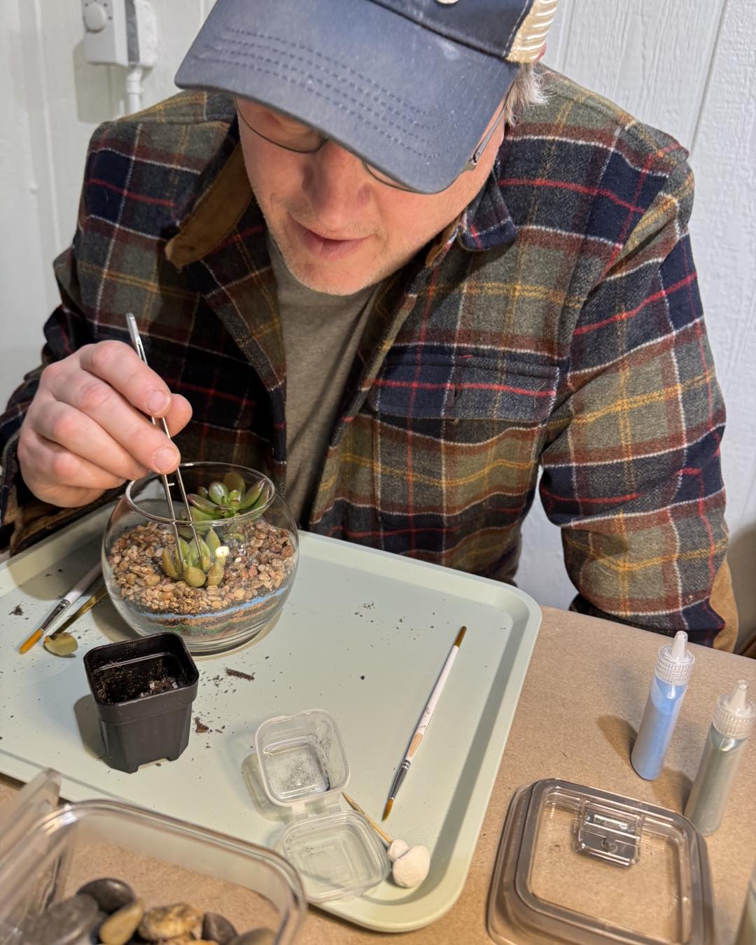 Private Class up to 6 people: Create Your Own Terrarium