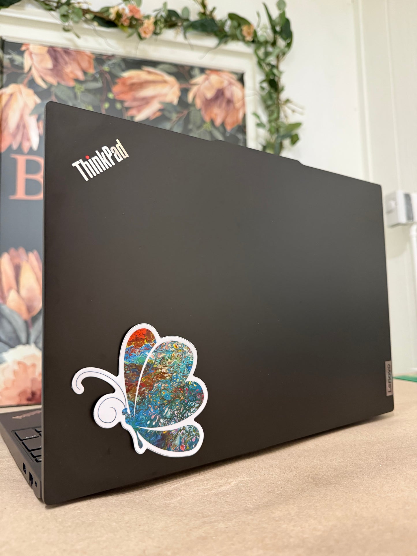 Sticker Butterfly 3.25x4.5