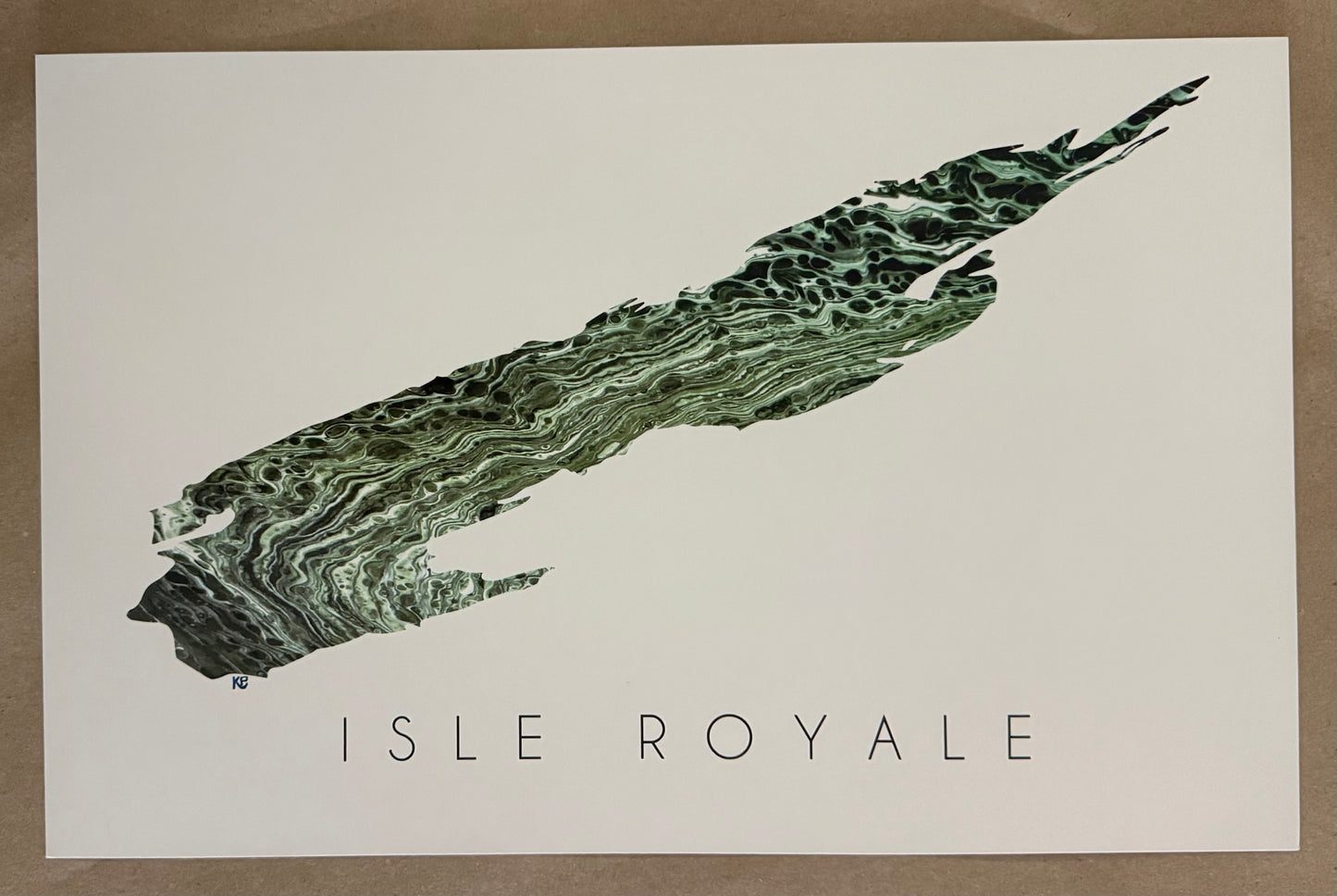 Print Isle Royale 11 x 17