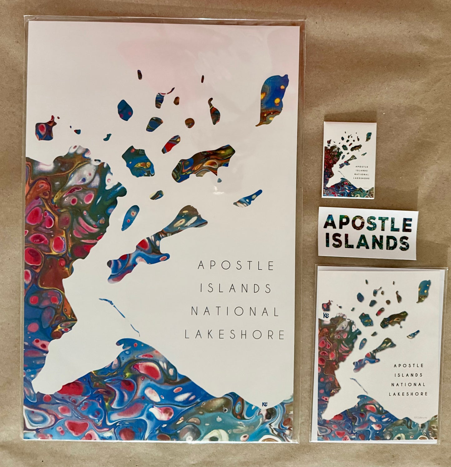 Print Apostle Islands 11 X 17