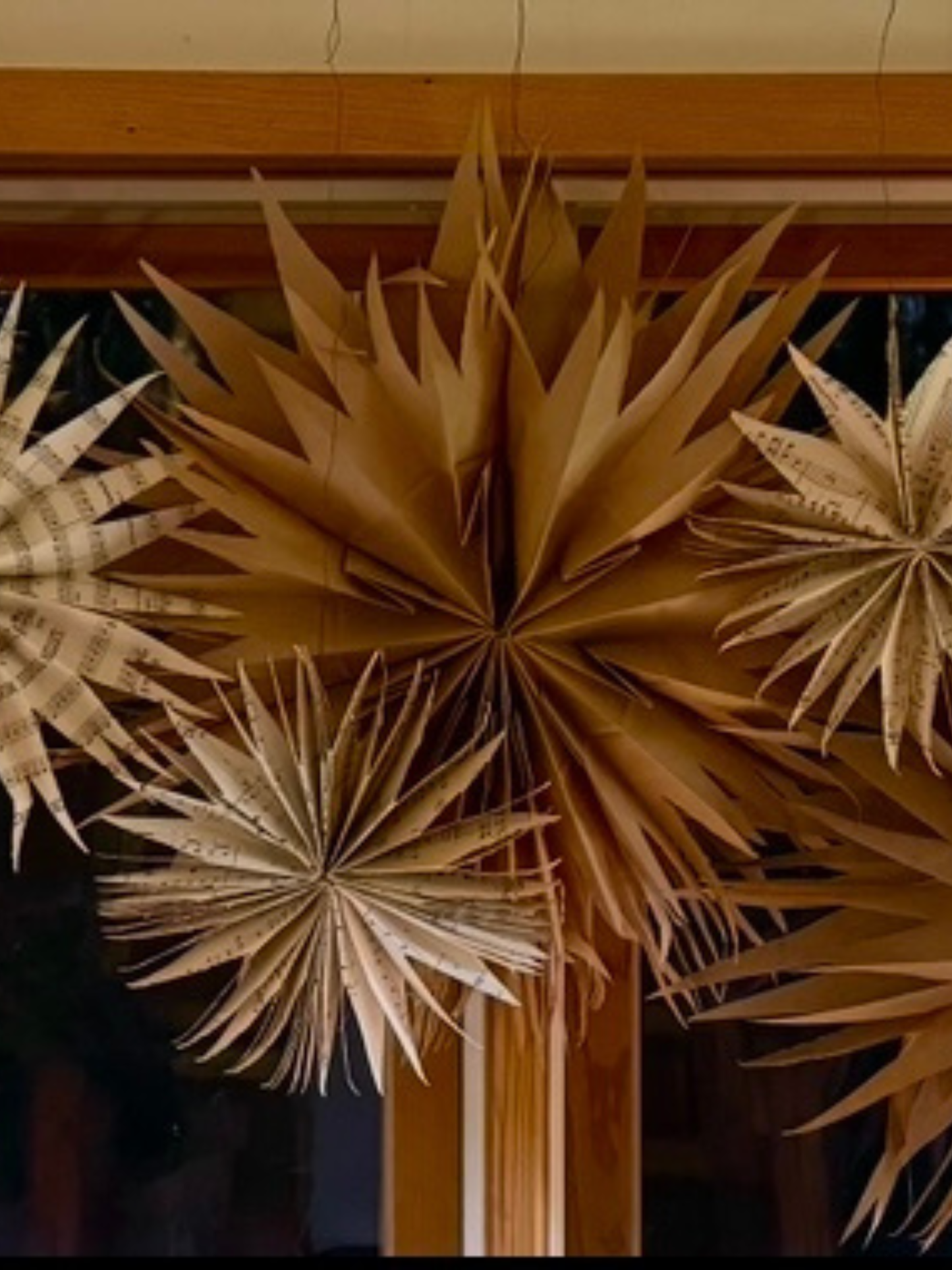 Create your own Holiday Paper Stars— Dec 2nd, 6pm