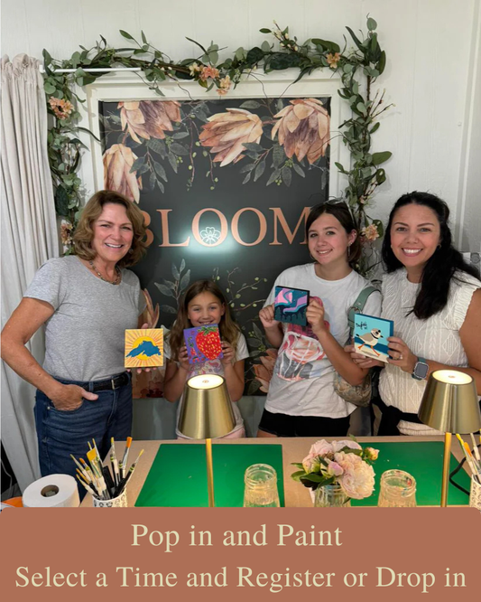 Pop in and Paint!     & Friday Night Paint n' Sip