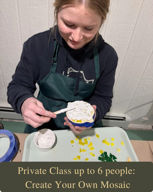 Private Class up to 6 people: Create Your Own Mosaic