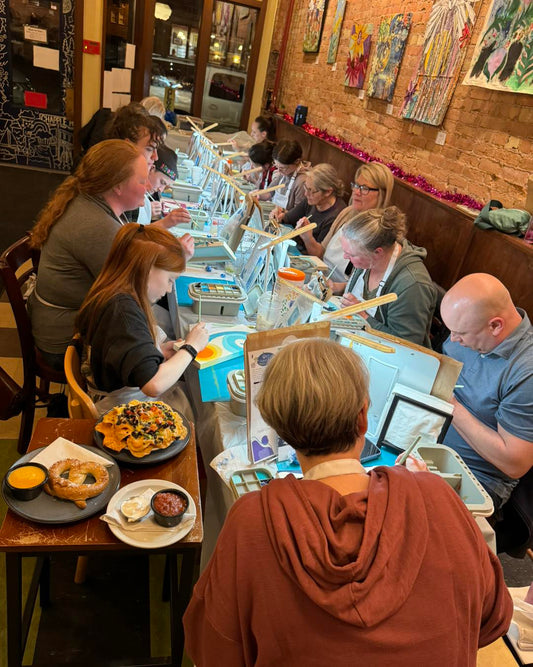 Carrie’s Private Paint Party!!!
