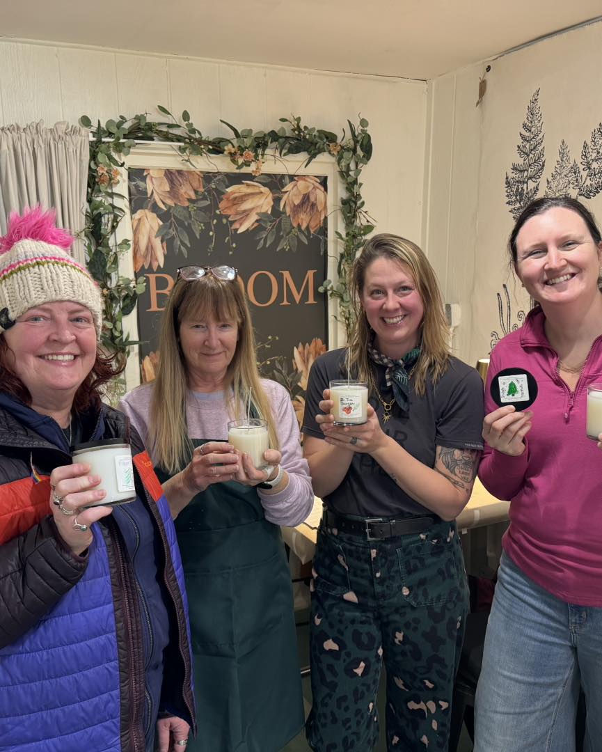 Private Class up to 6 people: Create Your Own Candle