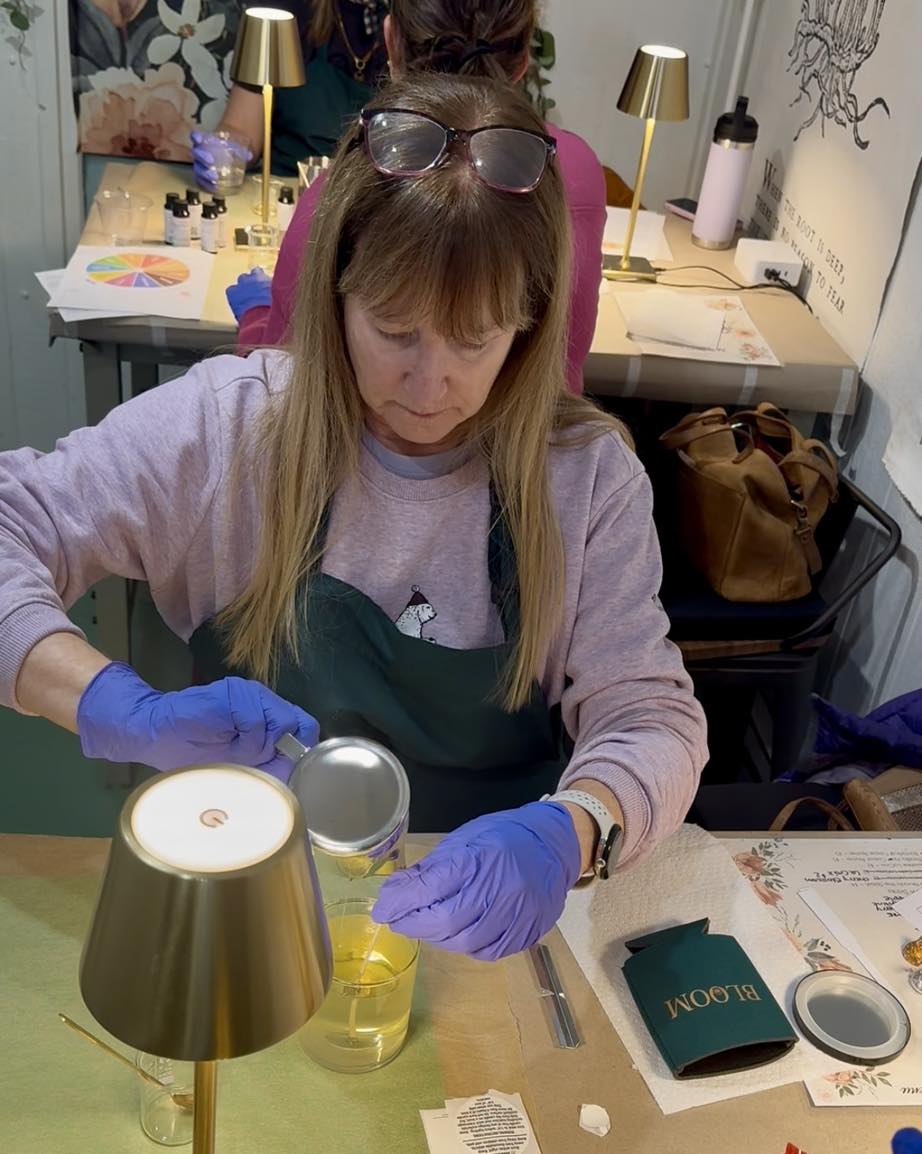 Private Class up to 6 people: Create Your Own Candle